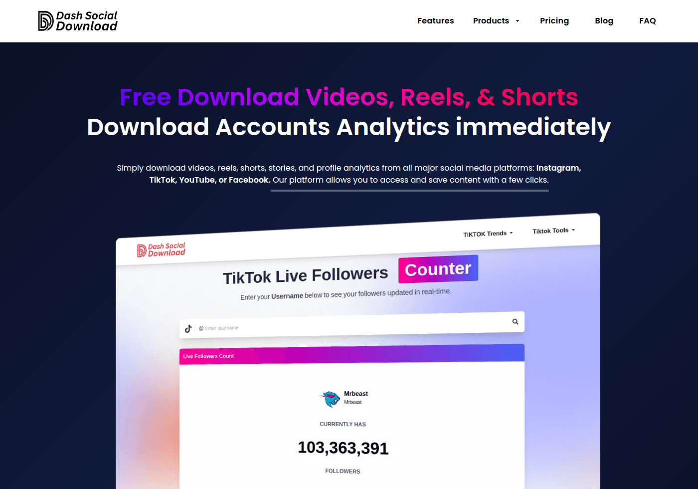 Dashbone Social — Social Dashboard